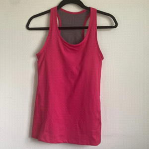 Nike Women Dri Fit Racerback Workout Tank Top • Hot Barbie Pink • M Medium